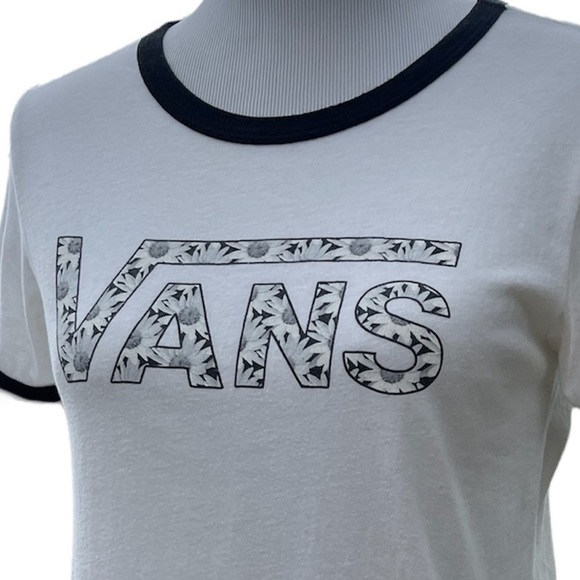 Vans Ringer Tee Shirt Size S - Picture 3 of 6